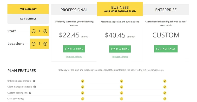 TimeTap pricing