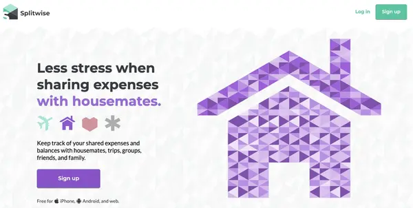 Splitwise interface