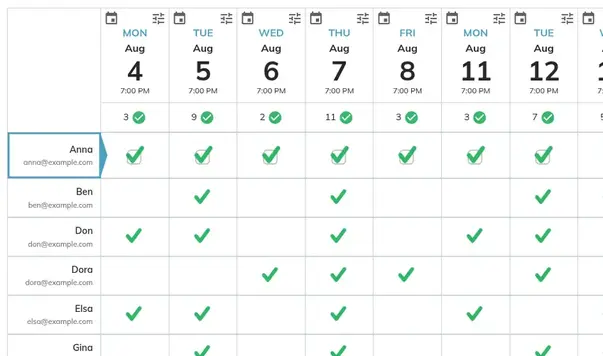 An example WhenAvailable poll