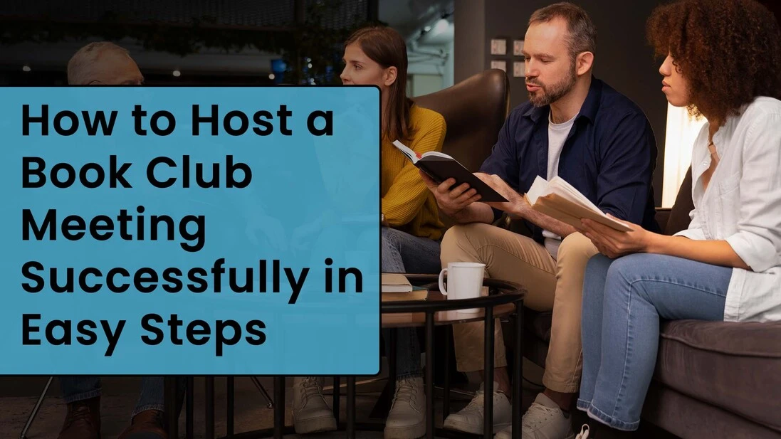 a group reading and discussing books