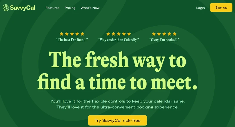 SavvyCal screenshot