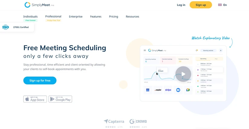 SimplyMeet.me screenshot
