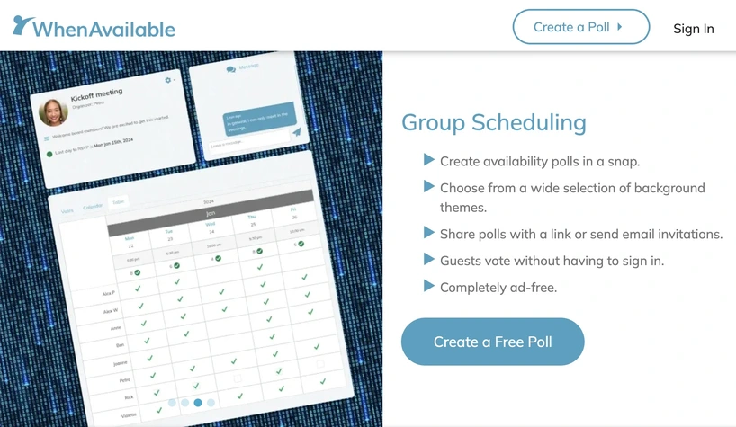 WhenAvailable screenshot