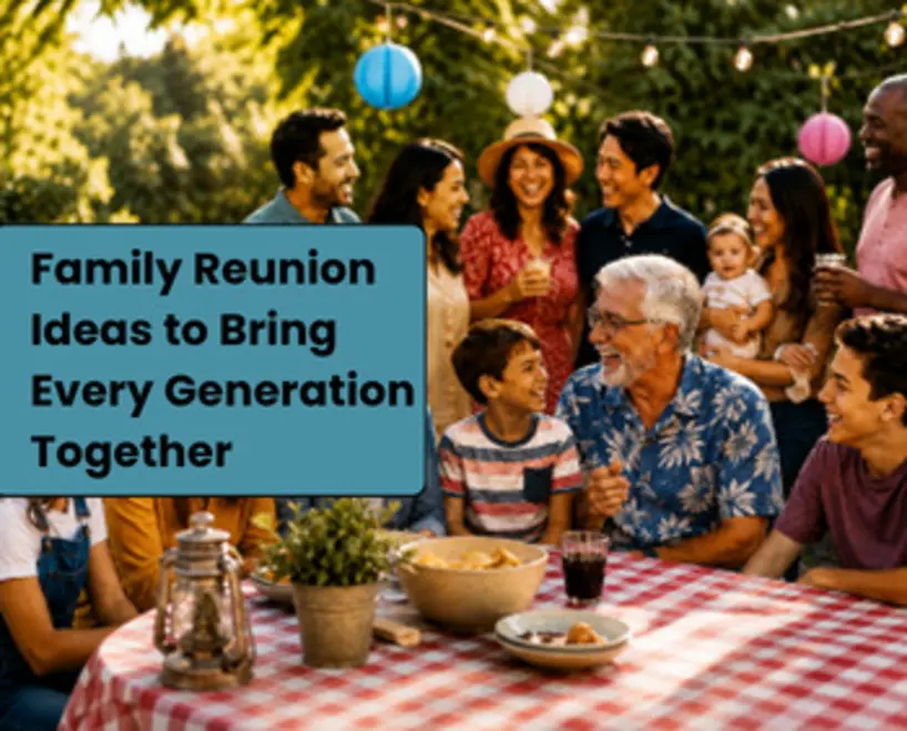 40 Family Reunion Ideas to Bring Every Generation Together image illustration