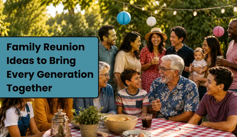 40 Family Reunion Ideas Header Image