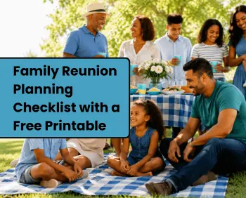 Family Reunion Planning Checklist image illustration