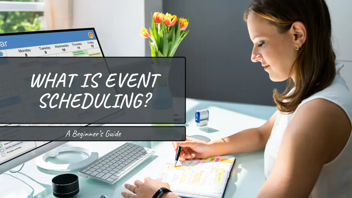 woman planning an event