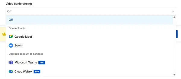 Doodle video conferencing