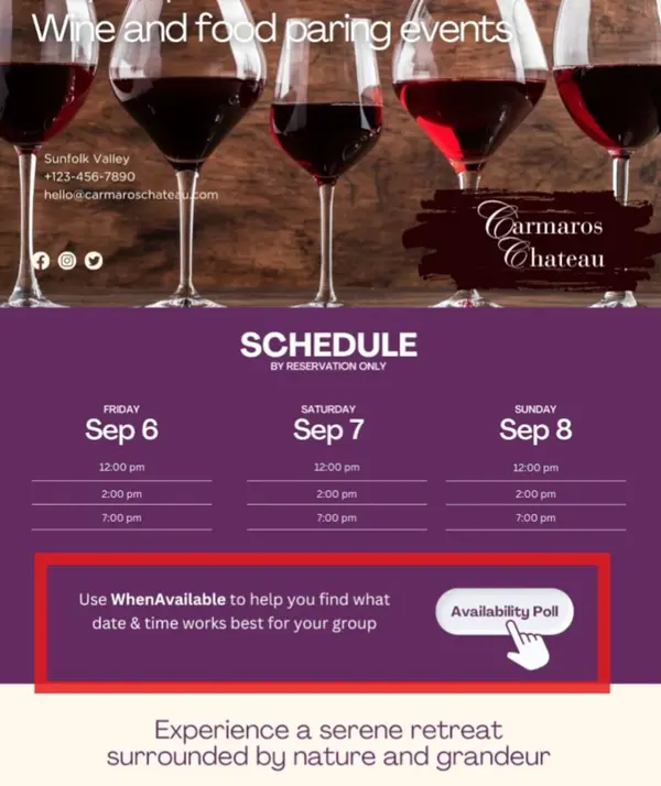 WhenAvailable integrations