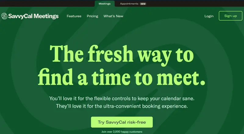 SavvyCal interface