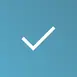 Checkmark icon for no downloads or accounts